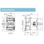 Imagem de Soprano Contator 40a 1na+1nf Cs(t)-040-11-220v