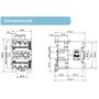 Imagem de Soprano Contator 80a 1na+1nf Cs(t)-080-11-220v