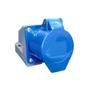 Imagem de Soprano tomada industrial externa  2p+t 32a azul ref. tss-3206