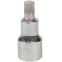 Imagem de Soquete bit multidentado m10 com encaixe de 1/2 pol. st24804sc sata
