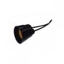 Imagem de Soquete Com Rabicho Nylon Ilumi Preto 2A E/27 16101Pct ./ Kit Com 10
