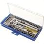 Imagem de Soquete Excellent Bits Com Catraca Encaixe 1/4 E 3/8''Com 40Pecas 8Zi