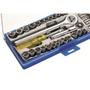 Imagem de Soquete Excellent Bits Com Catraca Encaixe 1/4 E 3/8''Com 40Pecas 8Zi