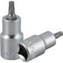 Imagem de Soquete hexalobular macho T-30, encaixe 1/2", VONDER