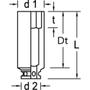 Imagem de Soquete Impacto Longo Encaixe 1/2 Pol X 19 mm 019114 GEDORE