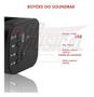Imagem de Soundbar 40w Com Usb Bluetooth Controle Sm-2125 Soundvoice Cor Preto Frequência 4pcs 50mm 110v/220v