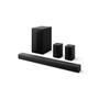 SoundBar e Subwoofer LG S60TR, 5.1 Canais Surround, USB e Bluetooth, 440W, Preto - S60TR.ABRALLK Imagem de SoundBar e Subwoofer LG S60TR, 5.1 Canais Surround, USB e Bluetooth, 440W, Preto - S60TR.ABRALLK