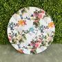 Imagem de Souplast Com Capa em Tecido Flores e Beija Flor e Base MDF 35 Cm