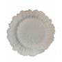 Imagem de Sousplat Borda Recortada 32cm Branco Un - Cromus
