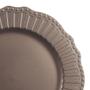 Imagem de Sousplat Bronze 33cm Crown Polipropileno Mesa Posta Lugar Americano Decoracao Premium