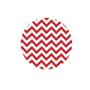 Imagem de Sousplat Chevron Vermelho