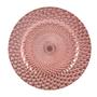 Imagem de Sousplat de Plástico Rosé Gold 33cm Royal Decor