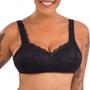 Imagem de Soutien Para Mastectomia Com Renda 630 Esbelt Preto