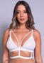 Imagem de Soutien Vekyo Renda Cropped Strappy Sem Bojo Cecilia