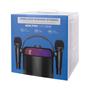 Imagem de Speaker Midi Pro MDP-2030 - USB/Aux/SD - Bluetooth - 30W - com 2X Microfones - Preto