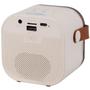 Imagem de Speaker Midi Pro MDP005 6 Watts com Bluetooth/Auxiliar/Micro SD - Bege