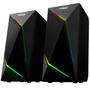 Imagem de Speaker Satellite Gaming AS-92001B 2 de 3 Watts RMS com USB e Mini Jack 3.5 MM - Preto