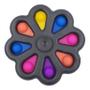 Imagem de Spinner Com 8 Pop It Fidget Toy Brinquedo Antistress Bolha