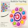 Imagem de Spinner Fidget Toys Bubble Sensorial Alivio De Stress