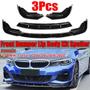 Imagem de Spoiler Aerofólio Frontal Preto BMW 330 G20 G28 Black Piano