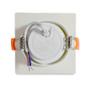 Imagem de Spot De Embutir Easy Led Quadrado Branco 7W 3000K