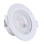 Imagem de Spot de Embutir LED Redondo PP 7W 6500K  