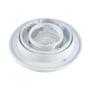 Imagem de Spot de embutir rente redondo orientável em alumínio p/ Lâmpada mini dicróica GU10 MR11 st071