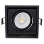 Imagem de Spot de Embutir Slim Frame Preto YA002 Bella + LED PAR20 BQ ST2729