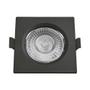 Imagem de Spot de Led Embutir Alltop MR11 Quadrado 3W Preto Bivolt Taschibra