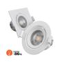 Imagem de Spot Eco Led Quadrado Black + Decker 5W Luz 3000K 6500K