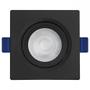 Imagem de Spot Emb.05W Led 6500K Quadr B_D Preto