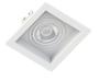 Imagem de Spot Embutido Dicroica MR16 Quadrado Termoplastico Recuado Branco Save Energy