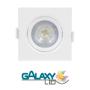 Imagem de Spot Embutir Quadrado LED 12W 3000K Branco Quente Biv Galaxy