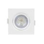 Imagem de Spot Embutir Quadrado Led 12W 3000K Branco Quente Biv Galaxy