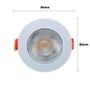 Imagem de Spot Led 5w Redondo Embutir 6500k Branco Frio Bivolt