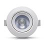 Imagem de Spot Led Embutir 3w Redondo 6500k Branco Frio Bivolt