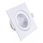 Imagem de Spot Led Embutir Quadrado 12W Branco Quente 3000K Galaxy