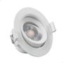 Imagem de Spot Led Embutir Redondo 5w 3000k Branco Quente Bivolt