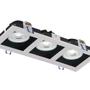 Imagem de Spot LED Frame de Embutir Quadrado Recuado 3xMR16 15W - Taschibra