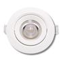Imagem de Spot led Redondo de Embutir Kit1b Led 5W 3,000K Sala Quarto Teto Banheiro Branco Moderno 110V220V Bivolt Direcionável Luz Supimpa Sanca Spots MR16