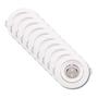Imagem de Spot led Redondo de Embutir Kit1b Led 5W 3,000K Sala Quarto Teto Banheiro Branco Moderno 110V220V Bivolt Direcionável Luz Supimpa Sanca Spots MR16