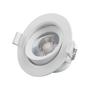 Imagem de SPOT LED REDONDO DIRECIONAVEL EMBUTIR 7W BRANCO FRIO 6500k BIVOLT - GALAXY