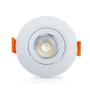 Imagem de Spot LED Redondo Embutir 05 watts Bivolt 3000k Branco Morno OUROLUX 