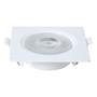 Imagem de Spot LED Slim Embutir Quadrado 6W Branco Blumenau