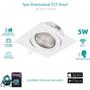 Imagem de Spot LED Smart 5W Quadrado Dimerizável 3000K - 6000K Gaya