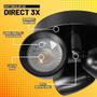 Imagem de Spot LED Taschibra Direct MR16 3X4W Preto - Base Circular