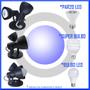 Imagem de Spot Sobrepor Modelo Soft 2 Lamp.aluminio Esc Br Pto Kit 5