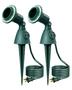 Imagem de Spotlight EDISHINE - Sensor Crepuscular - 120V - À Prova D'Água - Pacote com 2 Unidades