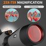 Imagem de Spotting Scope Three Triping 25-75x85 BAK4 - Com Tripé