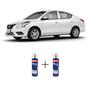 Imagem de Spray automotivo branco aspen - qm1 nissan + spray verniz 300ml